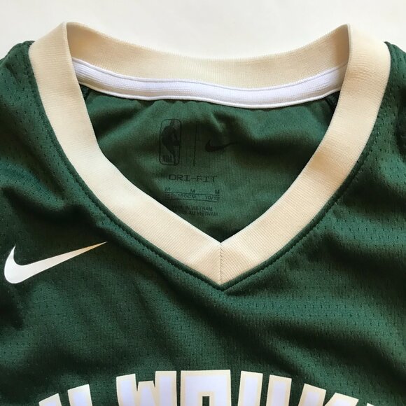 Nike Milwaukee Bucks Giannis Antetokounmpo Swingman Jersey Boys Medium #34 NBA - Picture 5 of 11